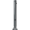 Ornamental bollard | Series 482B | � 82 mm | foldable, self-engaging lockto be fixed by plugs, with base plate 100 x 150 mm | with triangular locking mechanism acc. with DIN 3223 | with 1 eyelet